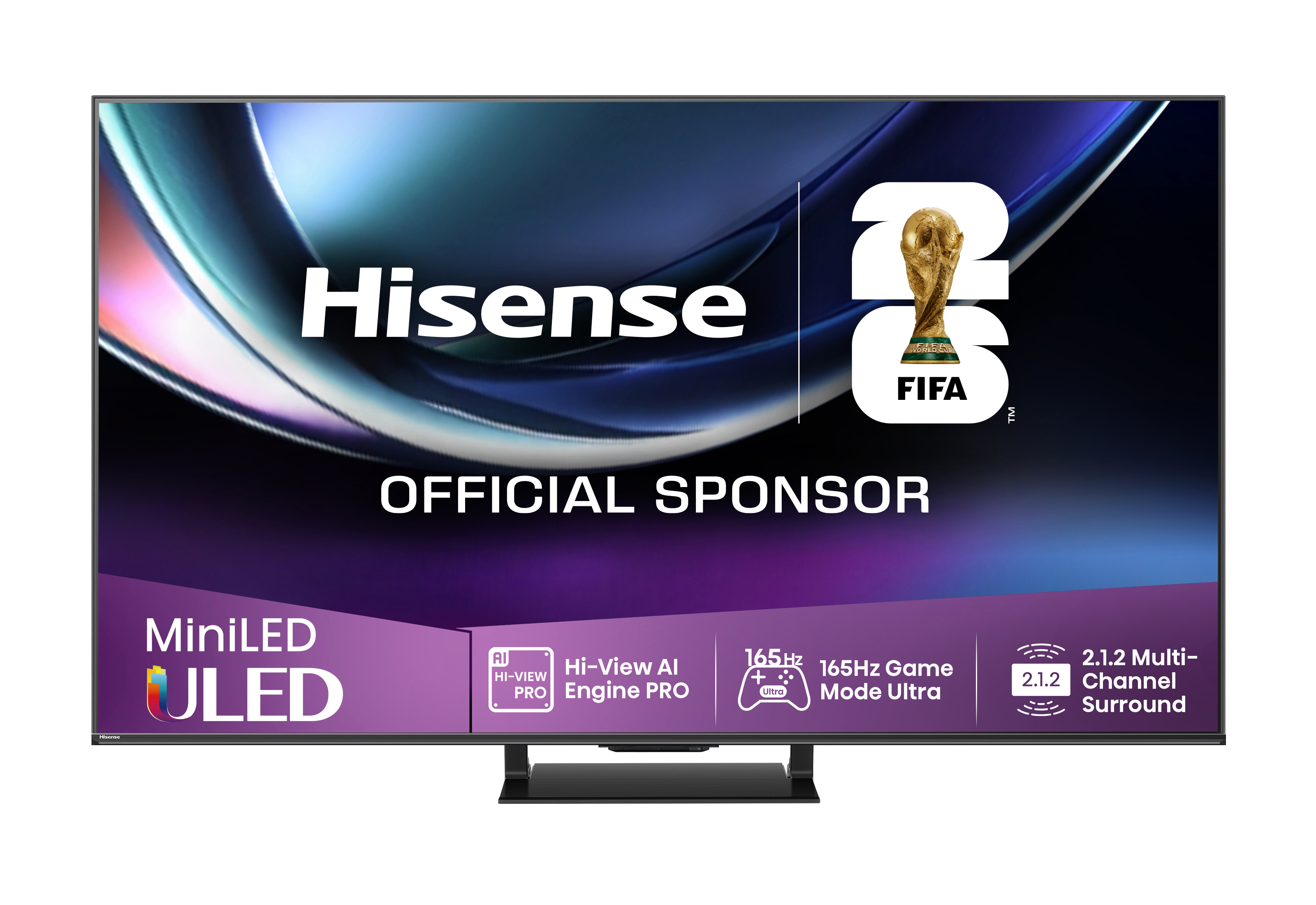 HISENSE ULED 55U7Q PRO Mini LED TV (Flat