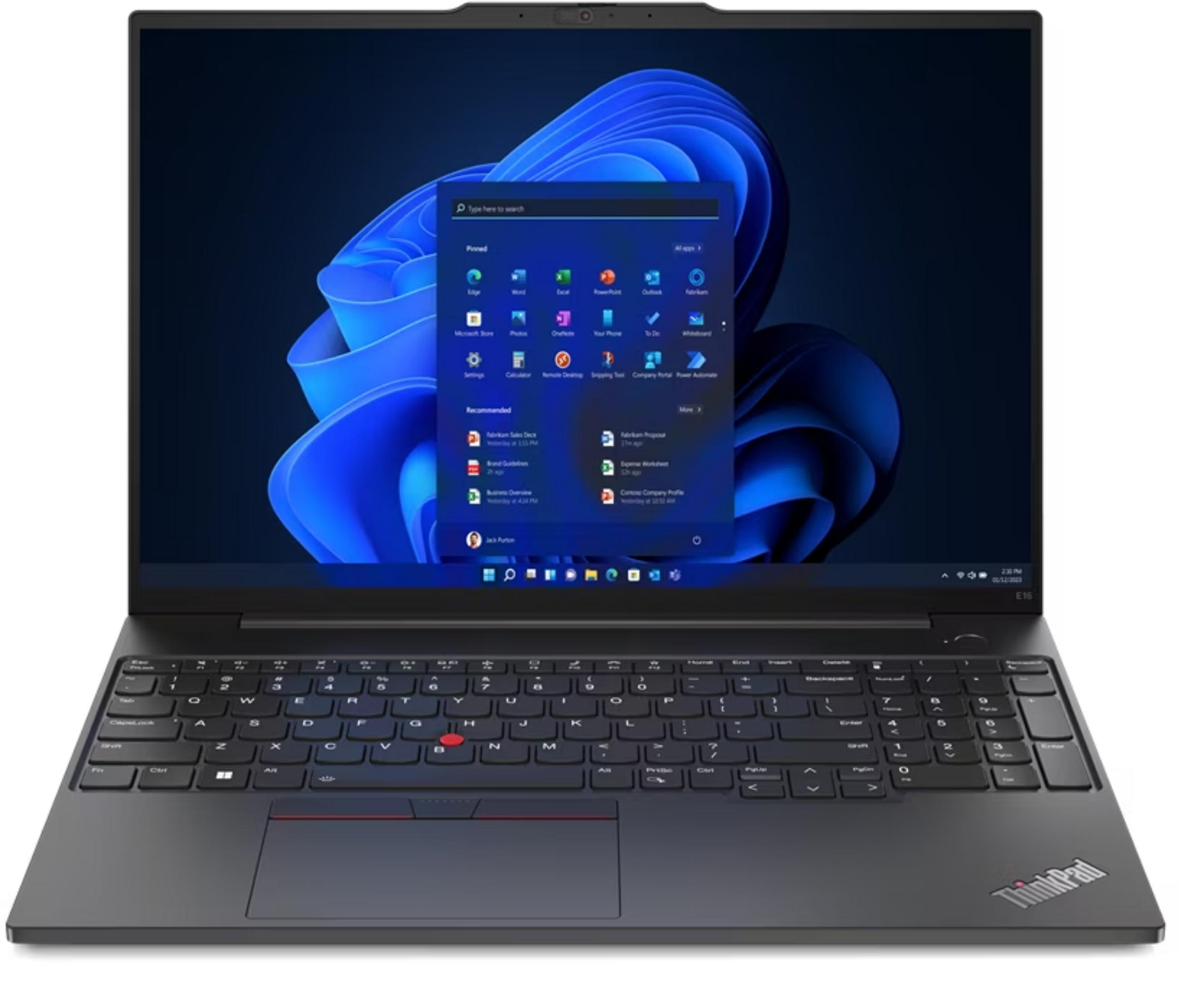 LENOVO TP E16 G1 R7 7730U 16GB 512GB SSD 16.0