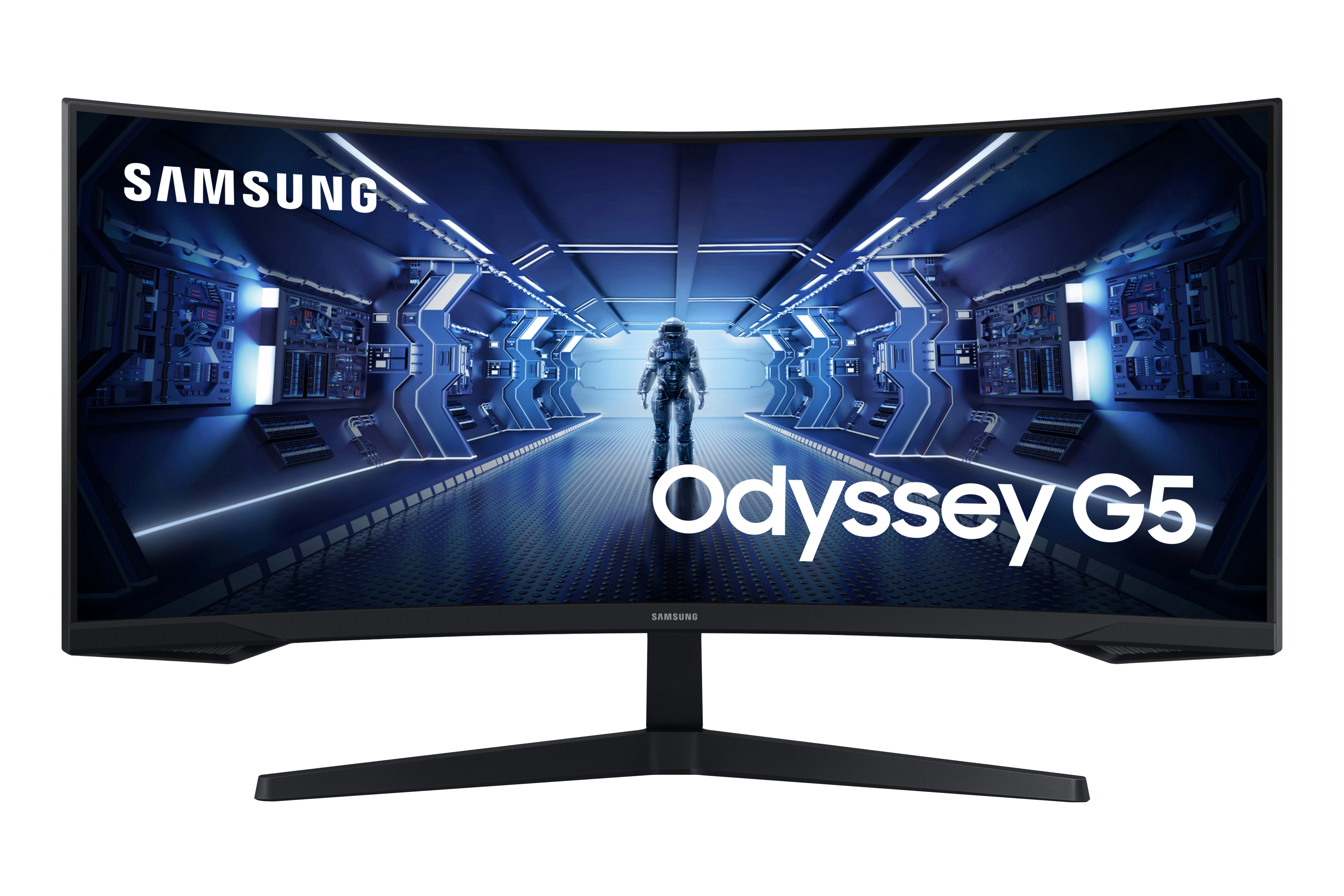 SAMSUNG Odyssey G5 C34G55TWWP 34 Zoll  UWQHD  Gaming Monitor  1 ms Reaktionszeit 165 Hz