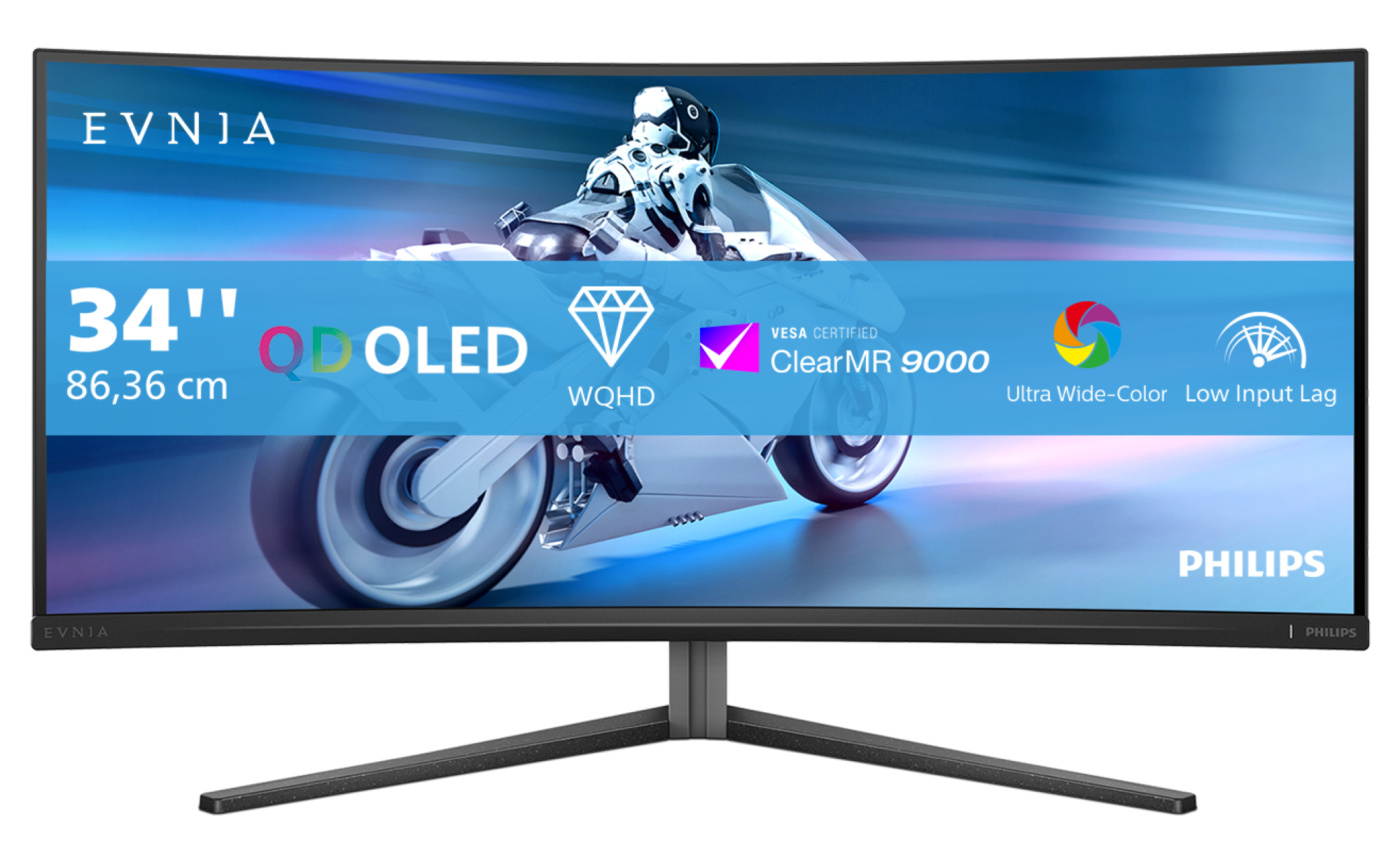 PHILIPS 34M2C6500 34 Zoll WQHD Gaming Monitor 0