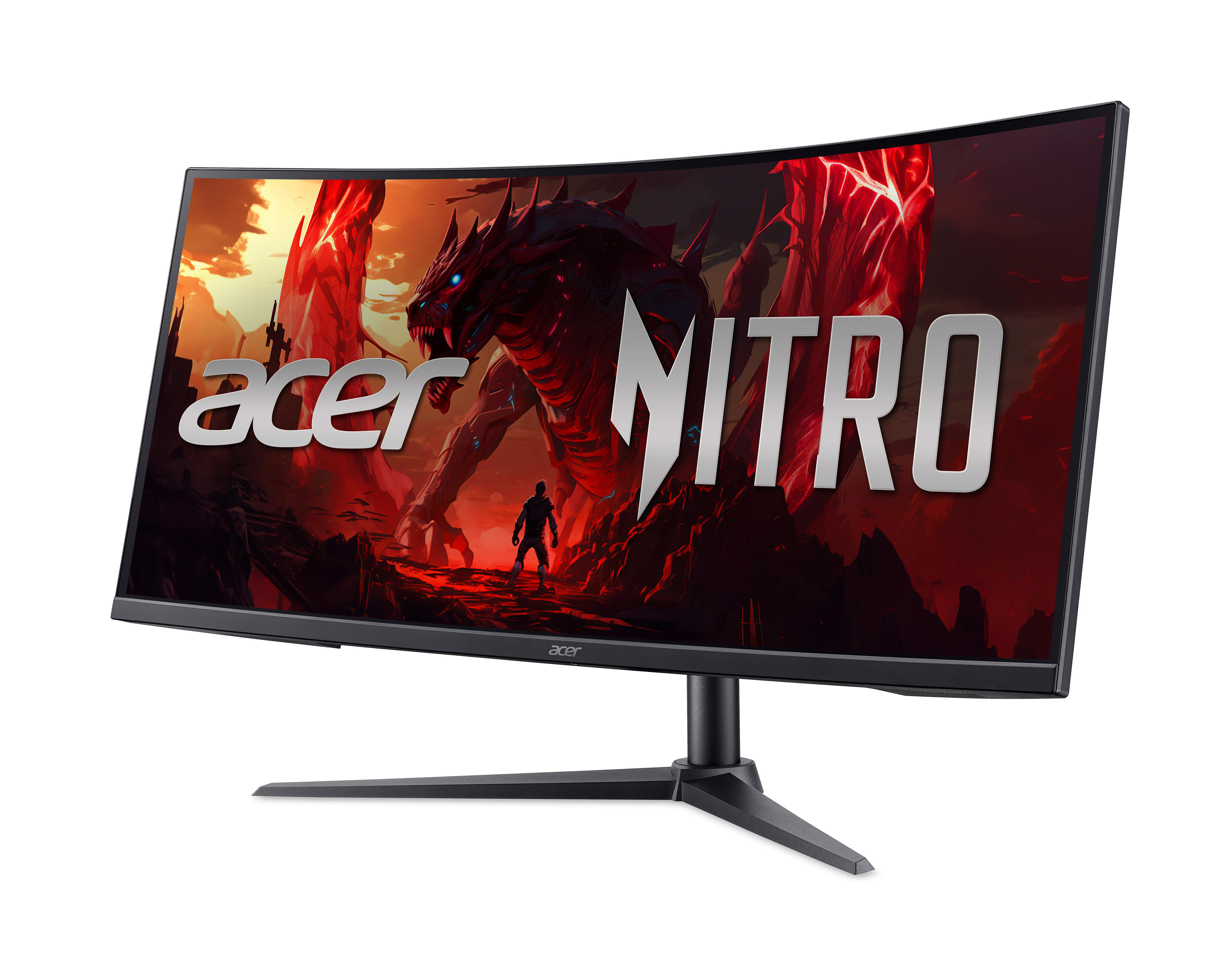 ACER XZ340CURW0 34 Zoll QHD Gaming Monitor 1 ms Reaktionszeit 240 Hz – Bild 3