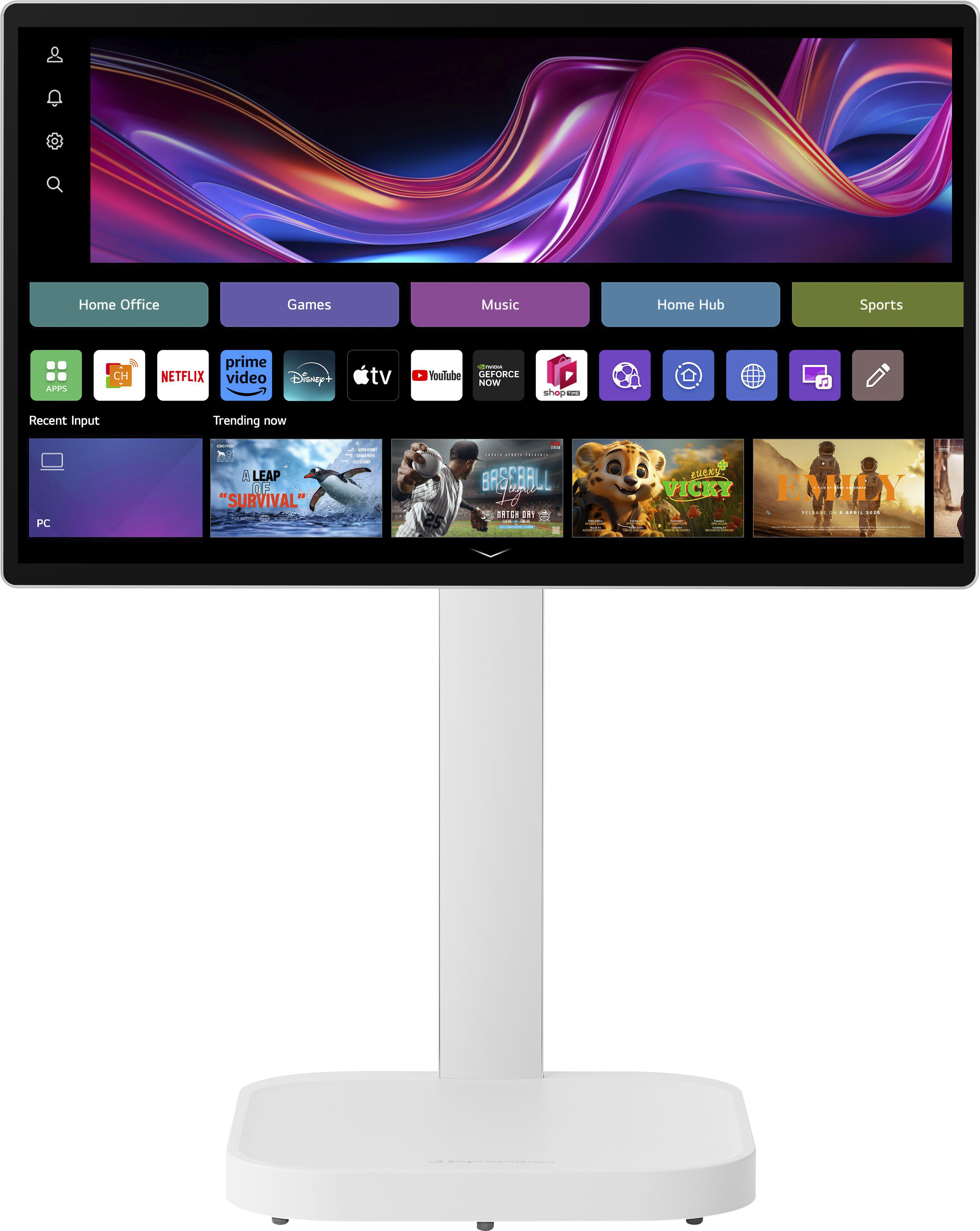 LG 32U889SA 32 Zoll UHD 4K Smart Monitor 5 ms Reaktionszeit 60 Hz