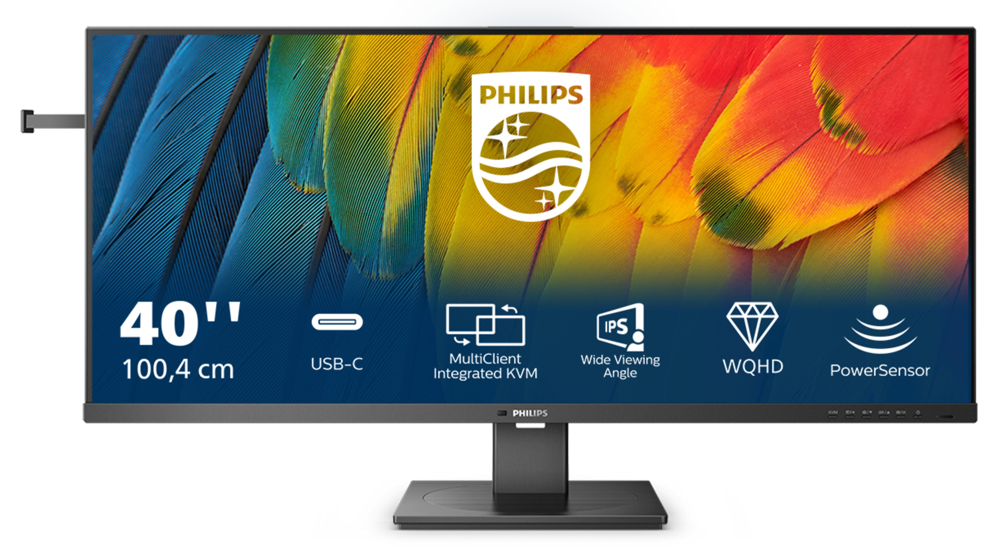 PHILIPS 40B1U5600/00 40 Zoll UWQHD Monitor (4 ms Reaktionszeit