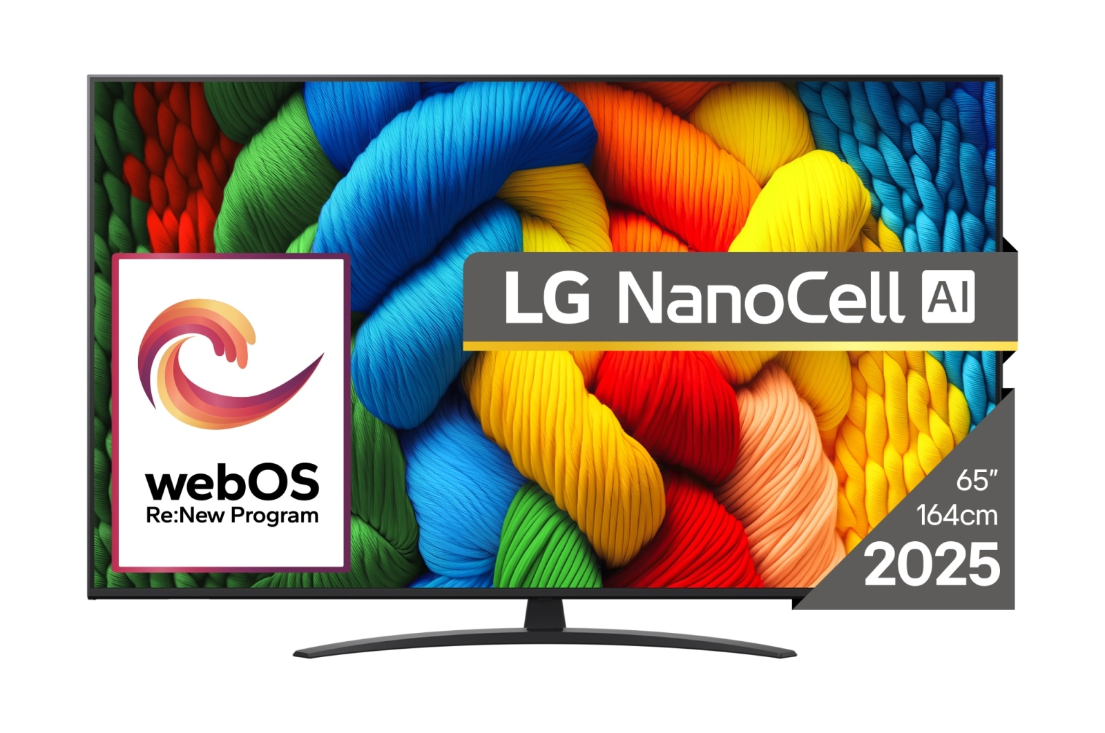 LG NanoCell AI NANO81 65NANO81A3A Fernseher (Flat