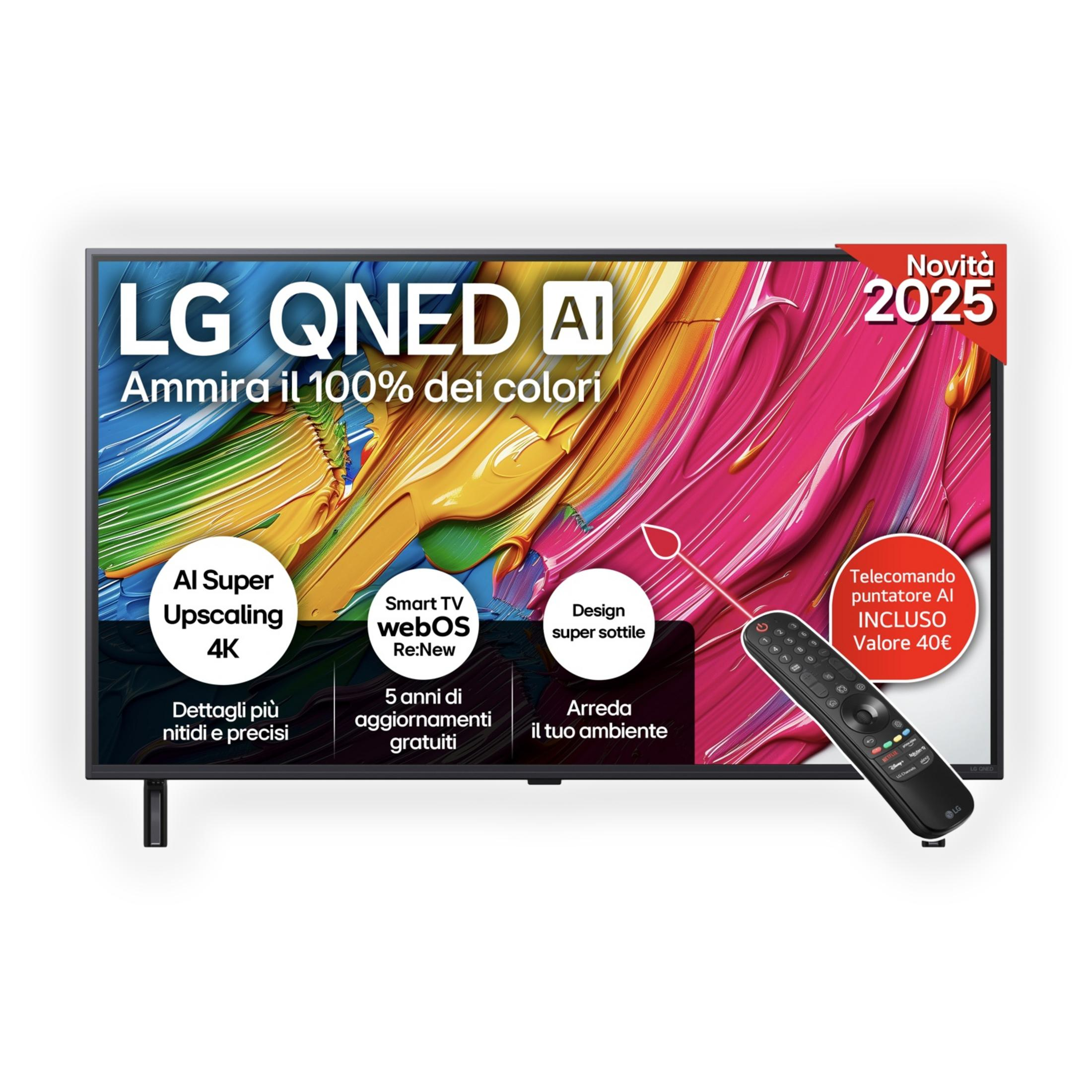 LG QNED AI QNED80 43QNED80A6A Fernseher (Flat