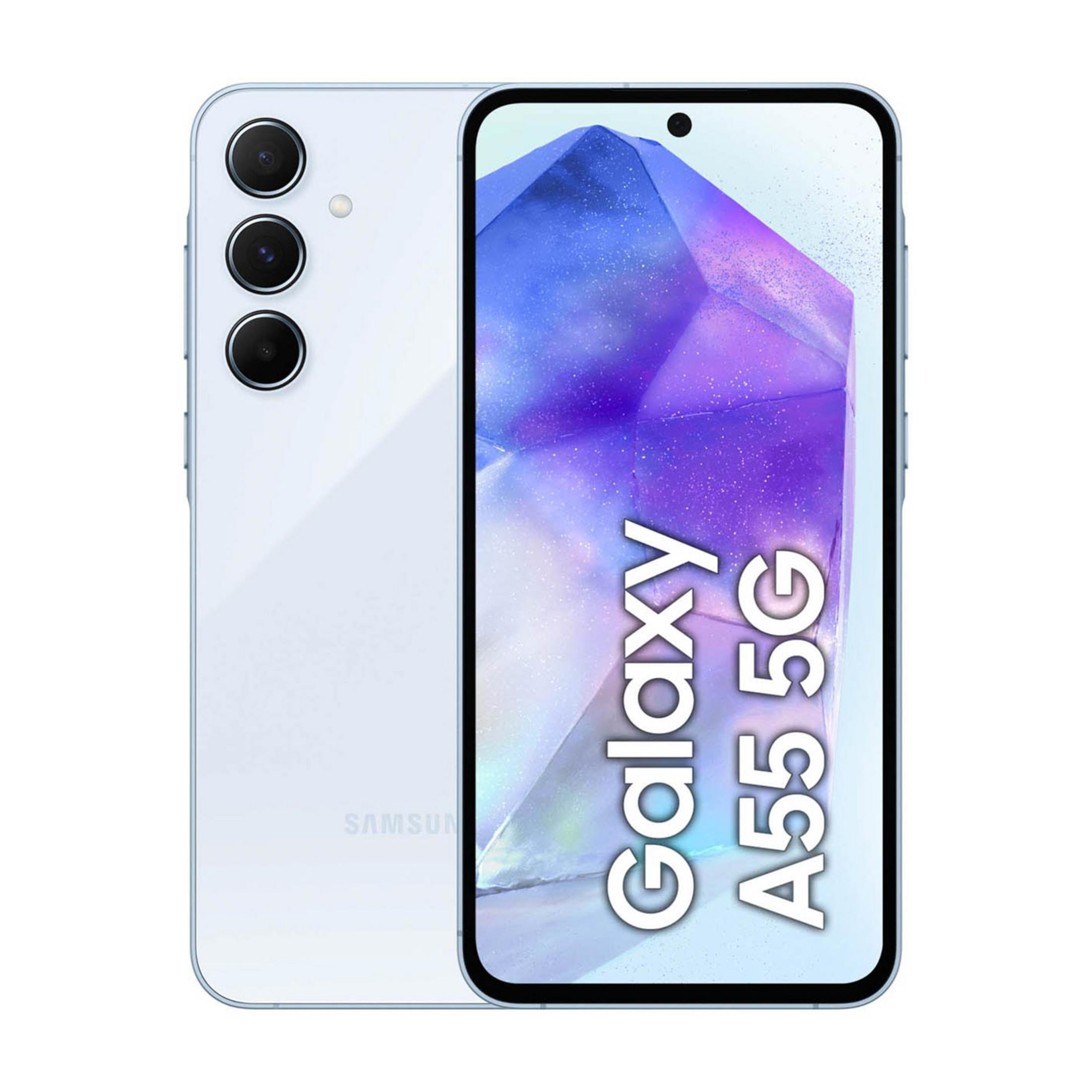 SAMSUNG Galaxy A55 5G 256GB 256 GB Awesome Iceblue Dual SIM