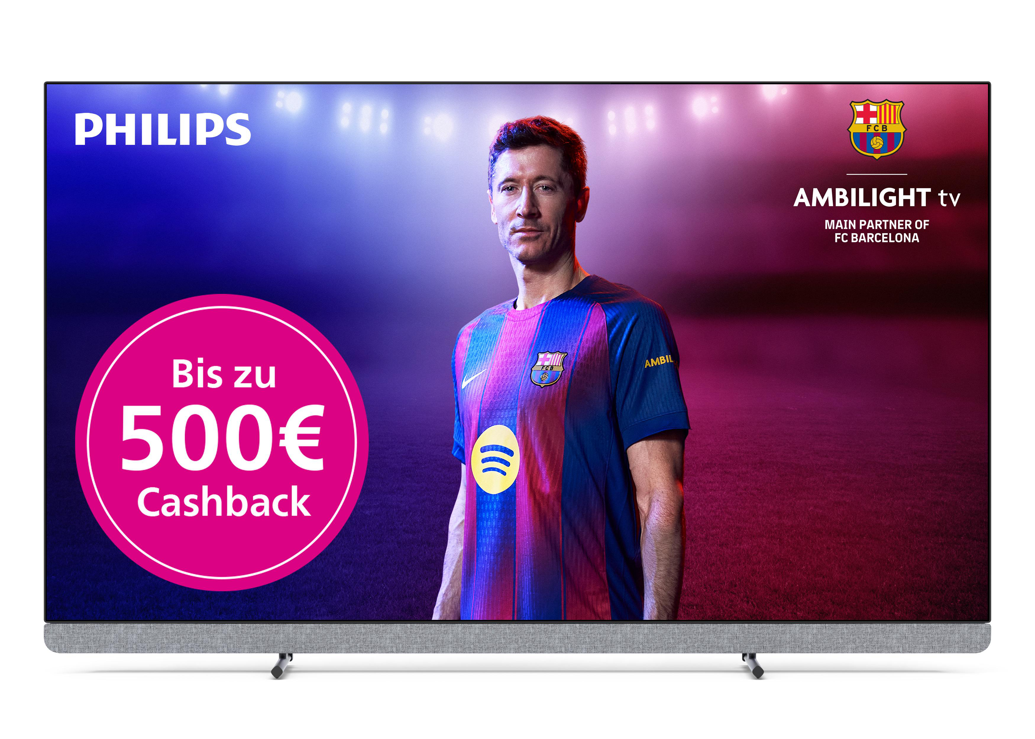 PHILIPS 55OLED910/12 OLED+ Ambilight TV (Flat
