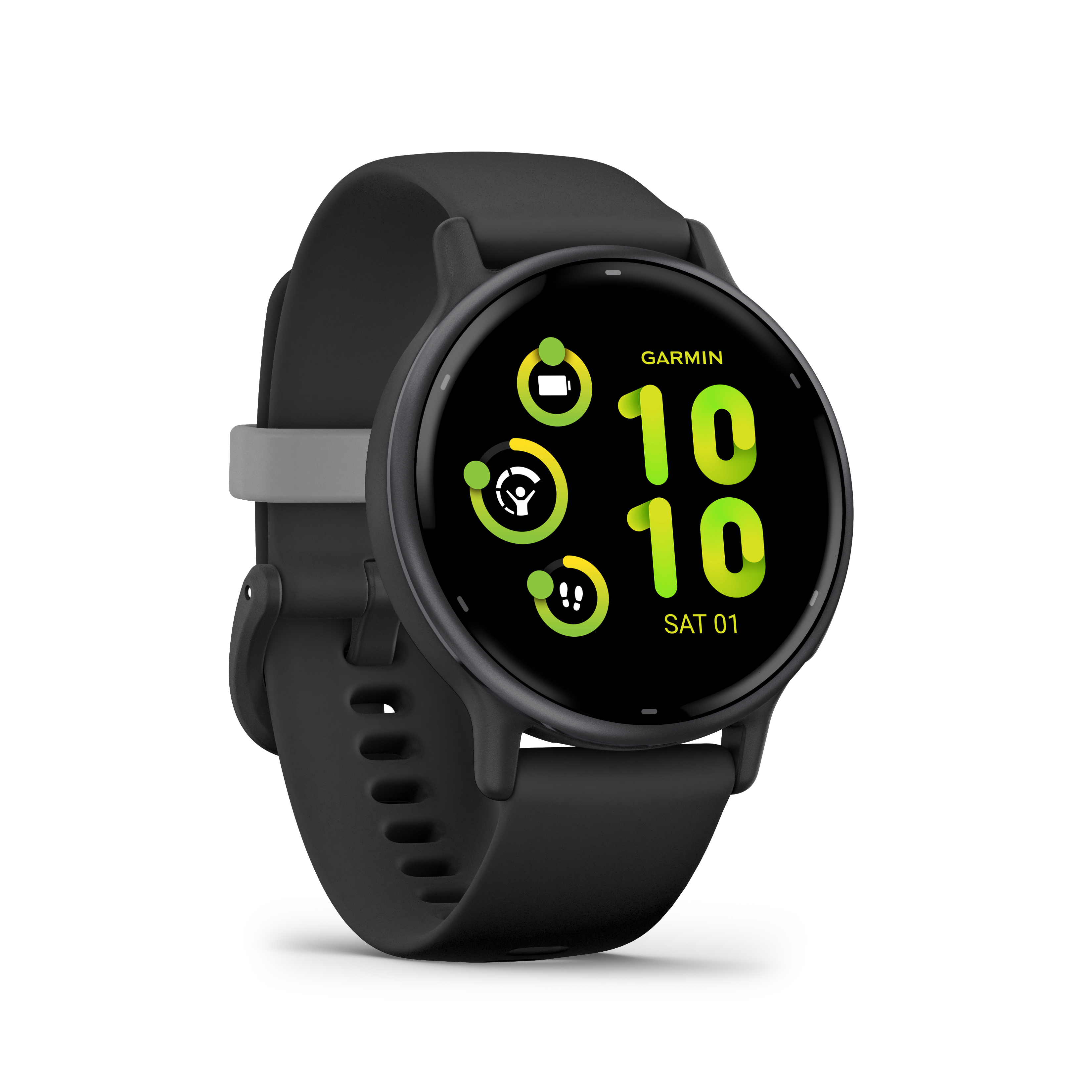 GARMIN VIVOACTIVE® 5 MUSIC Smartwatch faserverstärktes Polymer Silikon