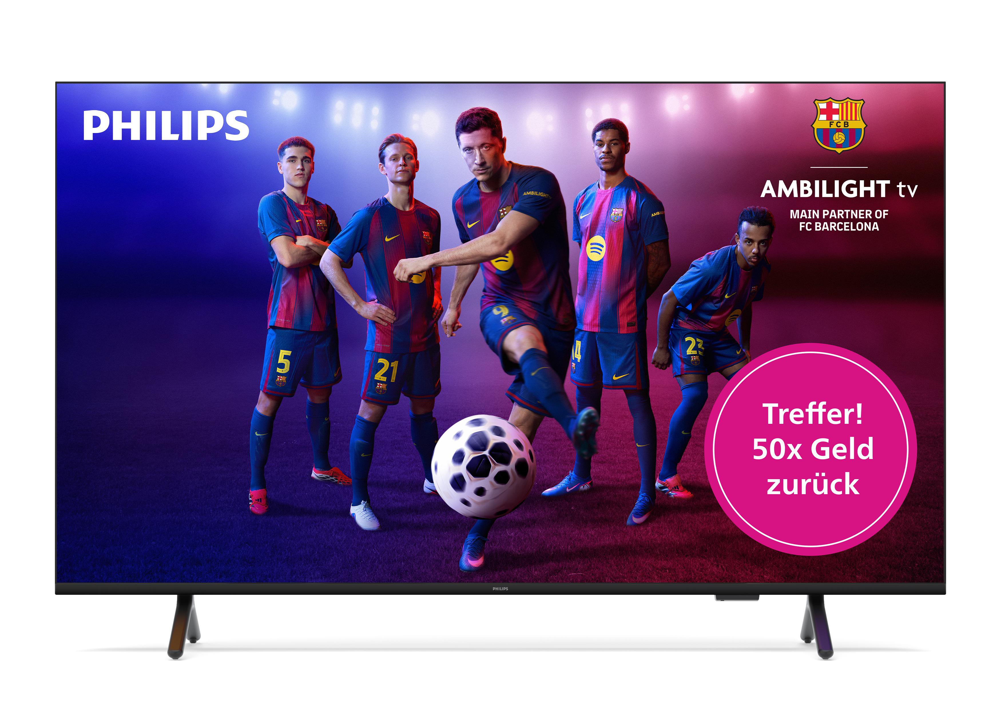 PHILIPS 75PUS8500 LED Ambilight TV (Flat