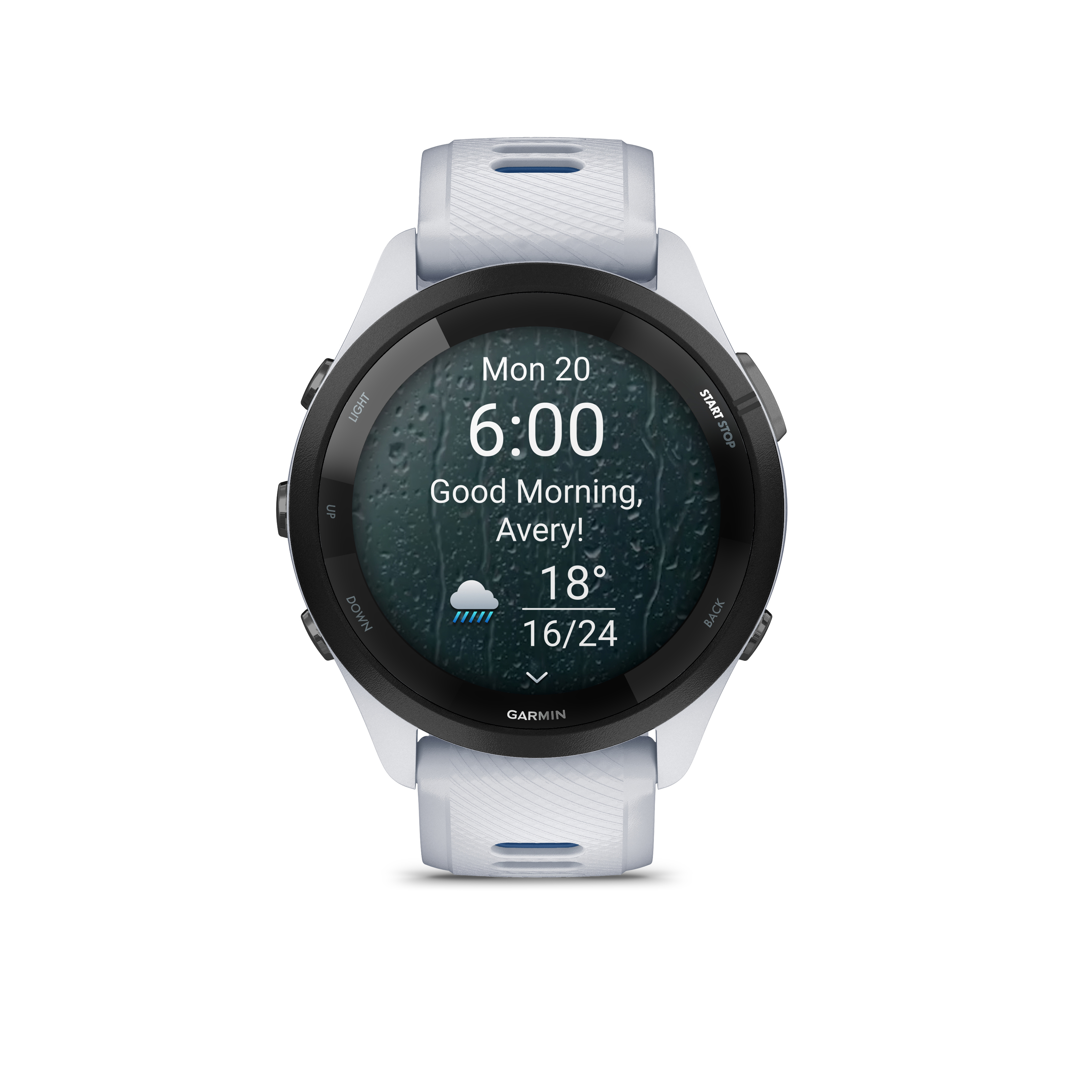 GARMIN Forerunner 265 Smartwatch Faserverstärktes Polymer Silikon