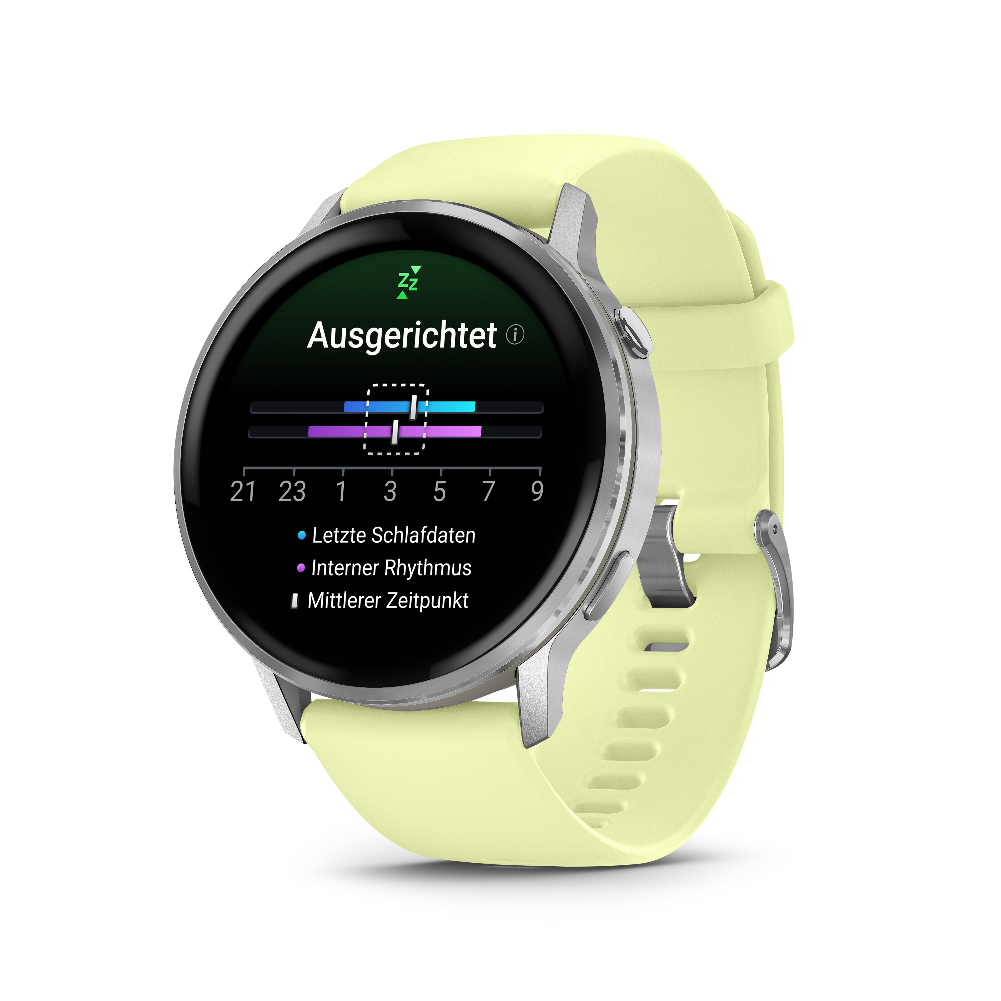 GARMIN Venu 4 45 mm Smartwatch Edelstahl und faserverstärktes Polymer Silikon