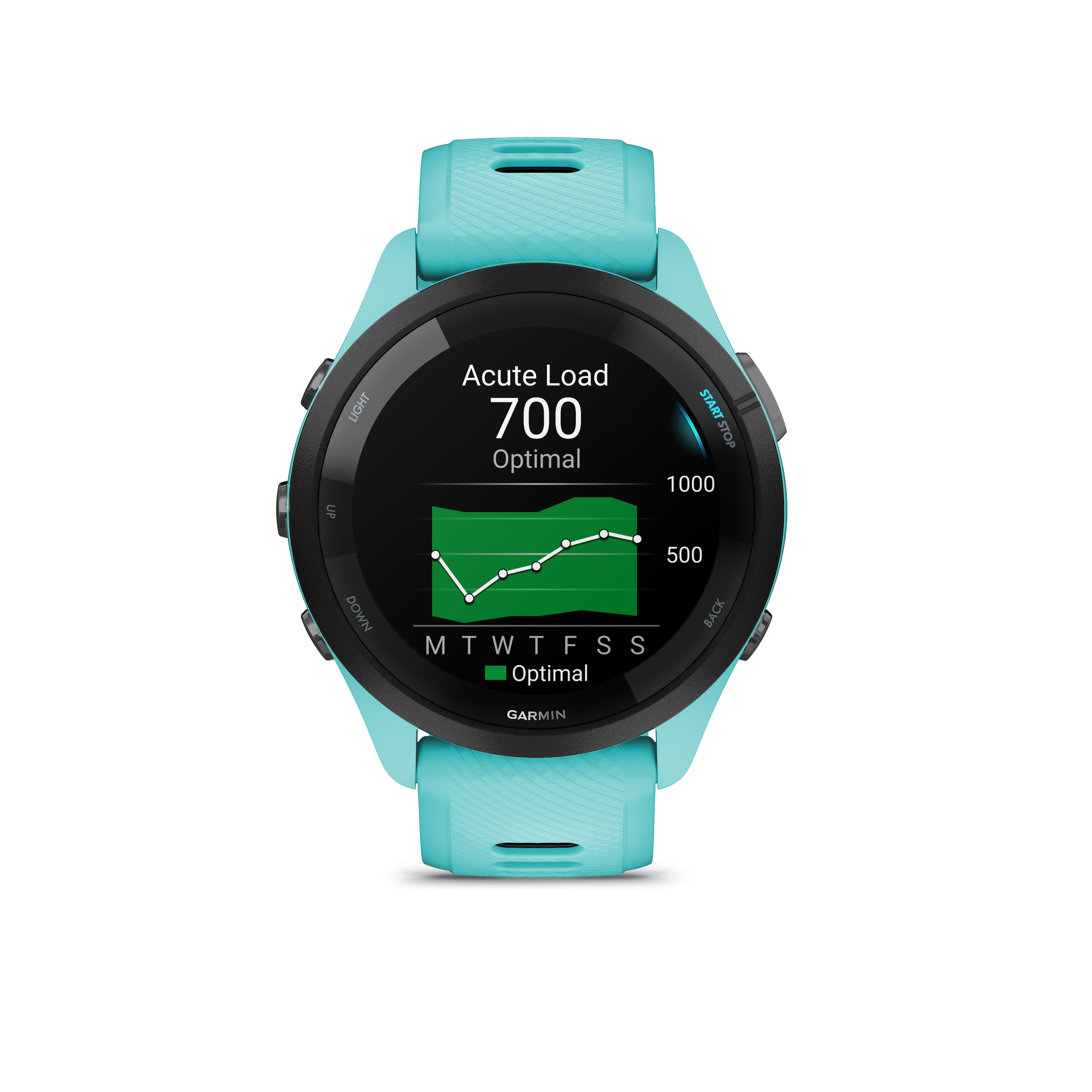 GARMIN Forerunner 265 Smartwatch Faserverstärktes Polymer Silikon