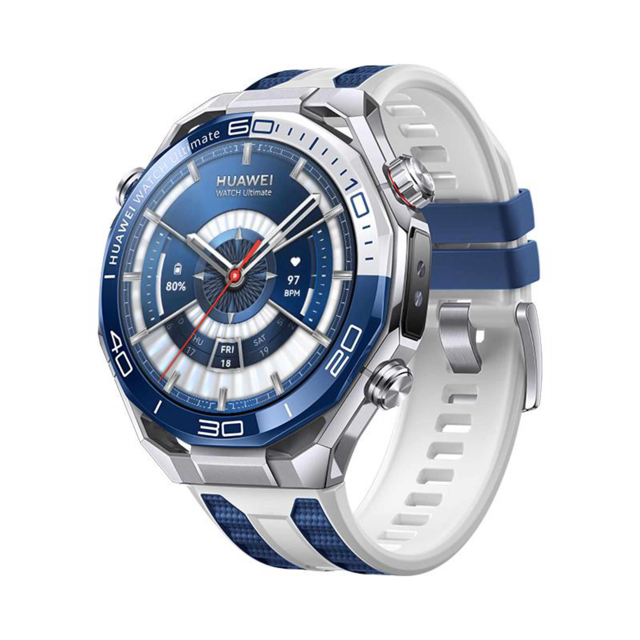 HUAWEI WATCH ULTIMATE 2 (MARCH-B29) BLUE/WHITE Smartwatch Keramik
