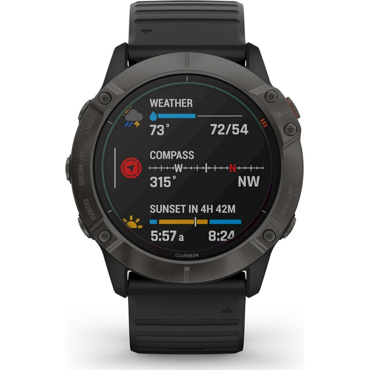 GARMIN 010-02157-21 Smartwatch Karbon