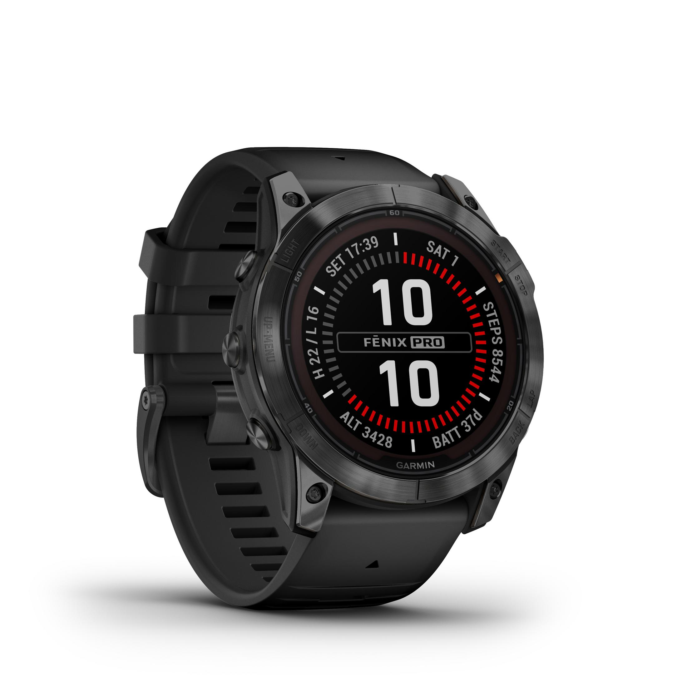GARMIN FENIX 7X PRO - SOLAR SCHWARZ/SCHIEFERGRAU