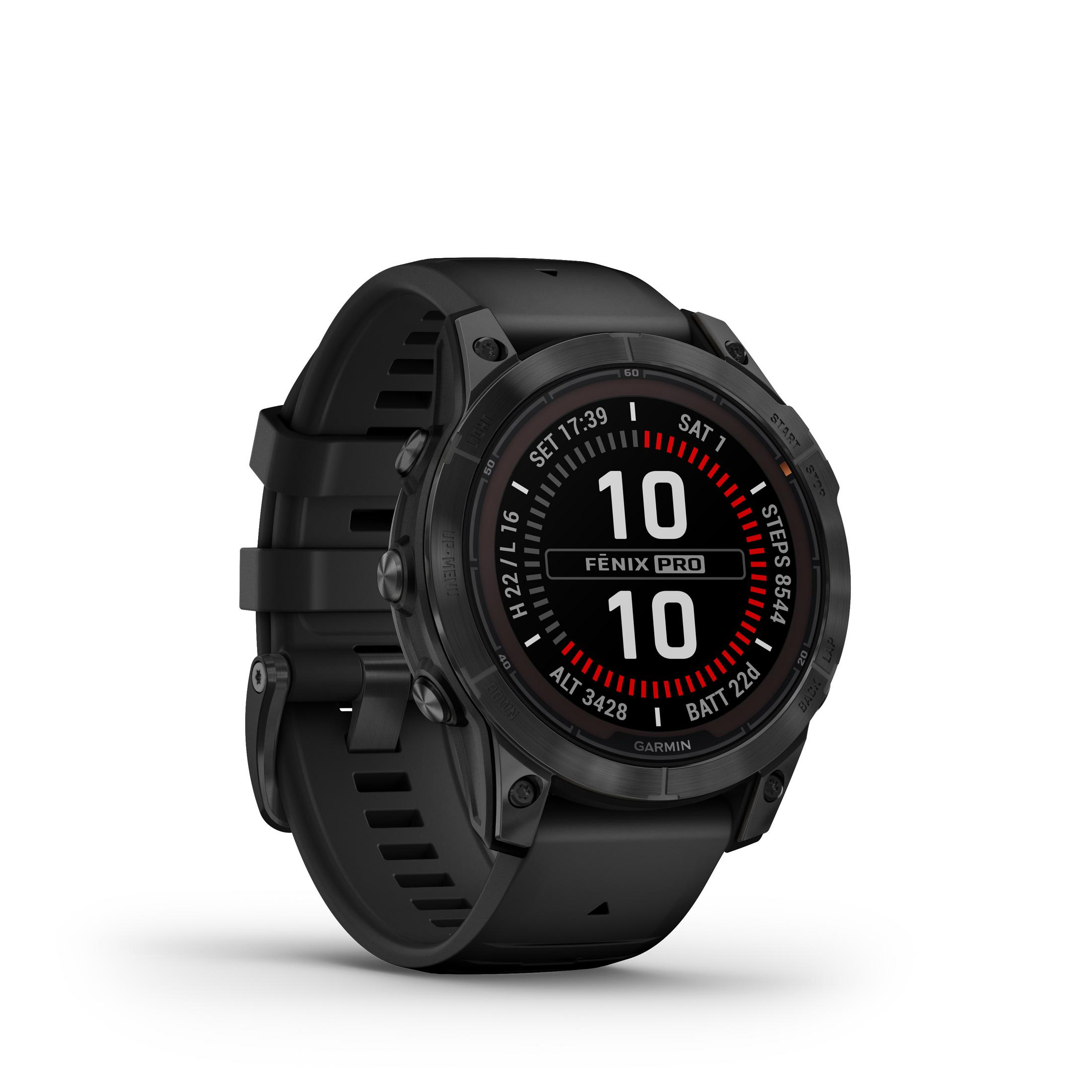 GARMIN FENIX 7 PRO - SOLAR SCHWARZ/SCHIEFERGRAU