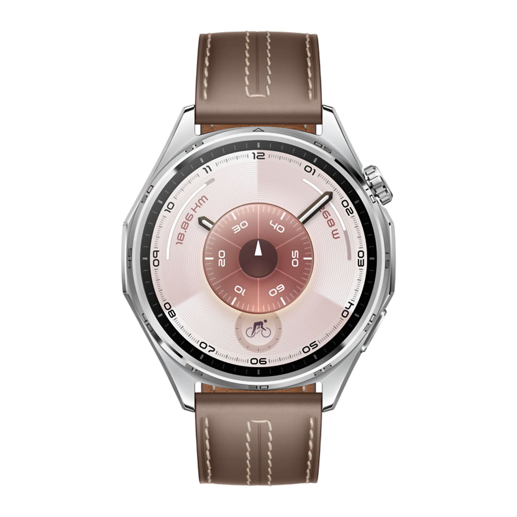 HUAWEI Watch GT 6 Smartwatch Edelstahl leather