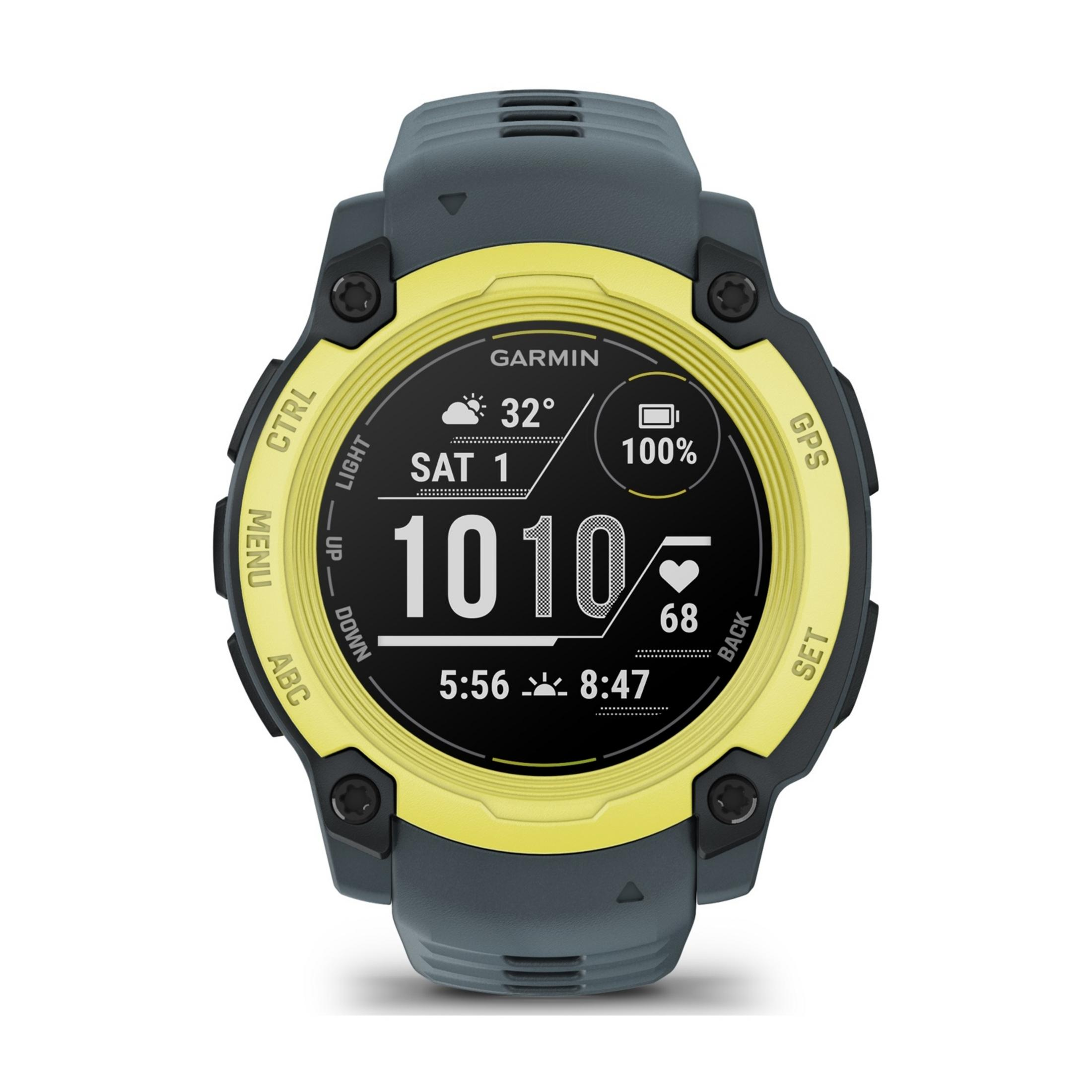 GARMIN INSTINCT E 40 MM ELECTRIC LIME BEZEL W/ TWILIGHT